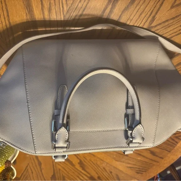 Michael Kors Taupe Satchel Bag - Picture 5 of 9